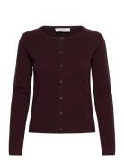 Rwlaica Cashmere Ls O-Neck Raglan C Rosemunde Red