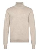 Ecovero L/S Roll Neck Knit Lindbergh Cream