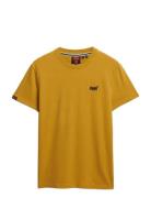 Essential Logo Emb Tee Superdry Yellow