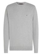 Pima Org Ctn Cashmere Crew Neck Tommy Hilfiger Grey
