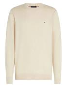 Pima Org Ctn Cashmere Crew Neck Tommy Hilfiger Cream