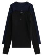 Tjw 2Pack Slim Essential Rib Ls Tommy Jeans Navy