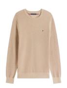 Essential Structure Crew Neck Tommy Hilfiger Beige