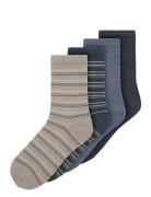 Nkmwak Wo/Bl 4P Sock Name It Navy