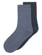 Nkmwak Wo/Bl 2P Sock Name It Blue