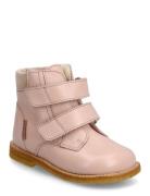Boots - Flat - With Velcro ANGULUS Pink