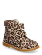 Boots - Flat - With Velcro ANGULUS Brown