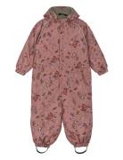 Polyester Junior Suit - Aop Floral Mikk-line Pink