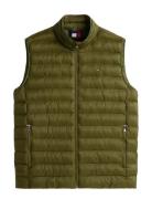 Packable Recycled Vest Tommy Hilfiger Khaki
