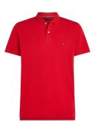 Liquid Cotton Reg Seasonal Polo Tommy Hilfiger Red