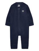 Hmlmini Fleece Zip Suit Bee Hummel Navy
