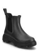 Rubber Flag Cleated Rainboot Tommy Hilfiger Black