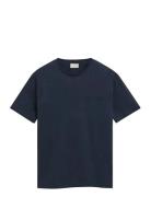 Reg Tonal Shield Ss T-Shirt GANT Blue