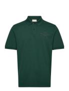 Reg Tonal Shield Ss Polo GANT Green