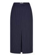 Pinstripe Midi Skirt GANT Navy