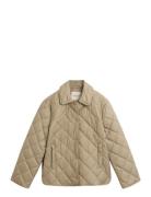 Quilted Jacket With Collar GANT Beige