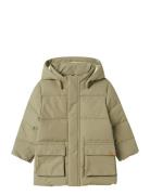 Nmmlamedow03 Puffer Long Jkt Fo Lil Lil'Atelier Green