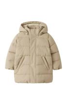 Nmflamedow03 Puffer Long Jkt Fo Lil Lil'Atelier Cream