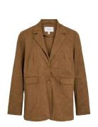 Vihena Loose Blazer /Ln Vila Brown