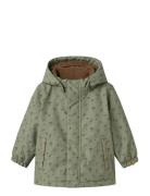 Nmmlasnow10 Jkt Fo Aop1 Lil Lil'Atelier Khaki