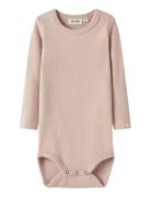 Nbfthora Hir Ls Slim Body Lil Lil'Atelier Pink
