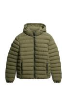Hooded Fuji Padded Jacket Superdry Khaki