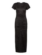 Rwbillie Capsleeve Long Dress Rosemunde Brown