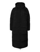 Slfmaya Down Long Coat Noos Selected Black
