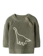 Nbmemlen Emb Ls Knit Lil Lil'Atelier Khaki