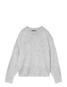 Vmboom Ls O-Neck Pullover Ga Noos Vero Moda Grey