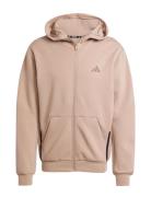D4T Full-Zip Ho Adidas Performance Beige