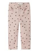 Nmfrose Straight Aop Twill Pant 7218-Yf Name It Pink