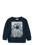 Nmfarina Stitch Sweat Bru Wdi Name It Navy