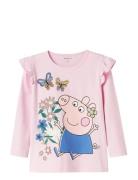 Nmfanna Peppa Ls Top Box Cplg Name It Pink