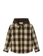 Nkmolaf Ls Overshirt Wh Name It Brown