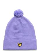 Golf Merino Blend Beanie Lyle & Scott Sport Purple