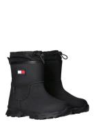 Tommy Hilfiger Booties Faux Leather/Nylon Fabric Tommy Hilfiger Black