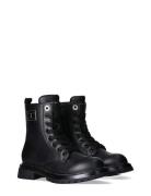 Tommy Hilfiger Lace Up Booties Tommy Hilfiger Black
