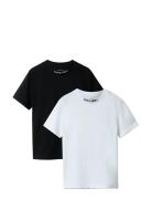 2 Pack Embro Logo Ss Tee Calvin Klein Patterned
