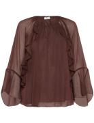 Mavissz Blouse Saint Tropez Brown