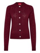 Blaircras Cardigan Cras Burgundy