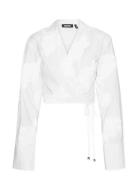 Wrap Cotton Shirt ROTATE Birger Christensen White