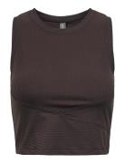 Onphomie Sl Crop Rib Top Only Play Brown
