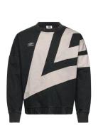 Washed Diamond Drill Sweat Umbro Black