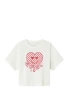 Nkfkaren Ss Nreg Short Top Ps Noos Name It White