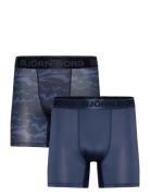 Sports Microfiber Boxer 2P Björn Borg Blue