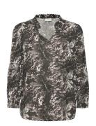 Kalinda Amber Blouse Kaffe Grey