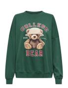 Onlbila L/S Bear O-Neck Swt ONLY Green