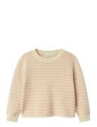 Nmfnadie Ls Loose Knit Lil Lil'Atelier Pink