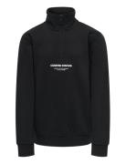 Osjcurated Reg Half Zip Sweat Vd ONLY & SONS Black